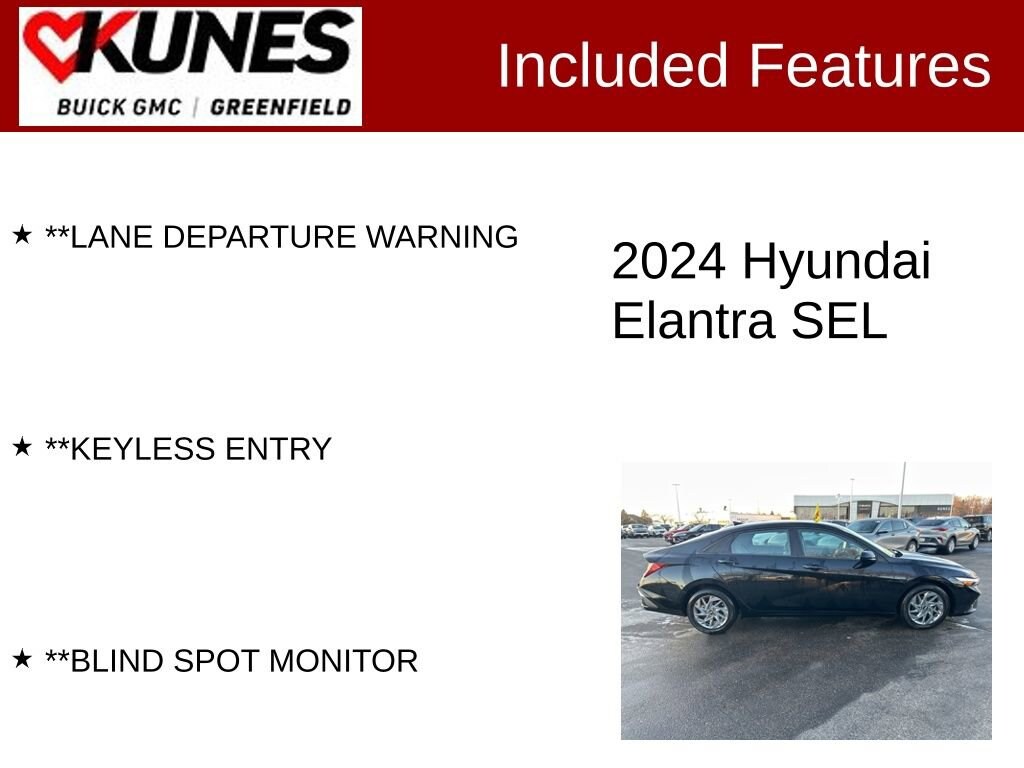 Used 2024 Hyundai Elantra SEL