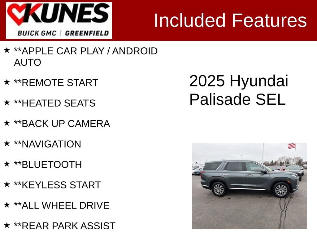 Used 2025 Hyundai Palisade SEL