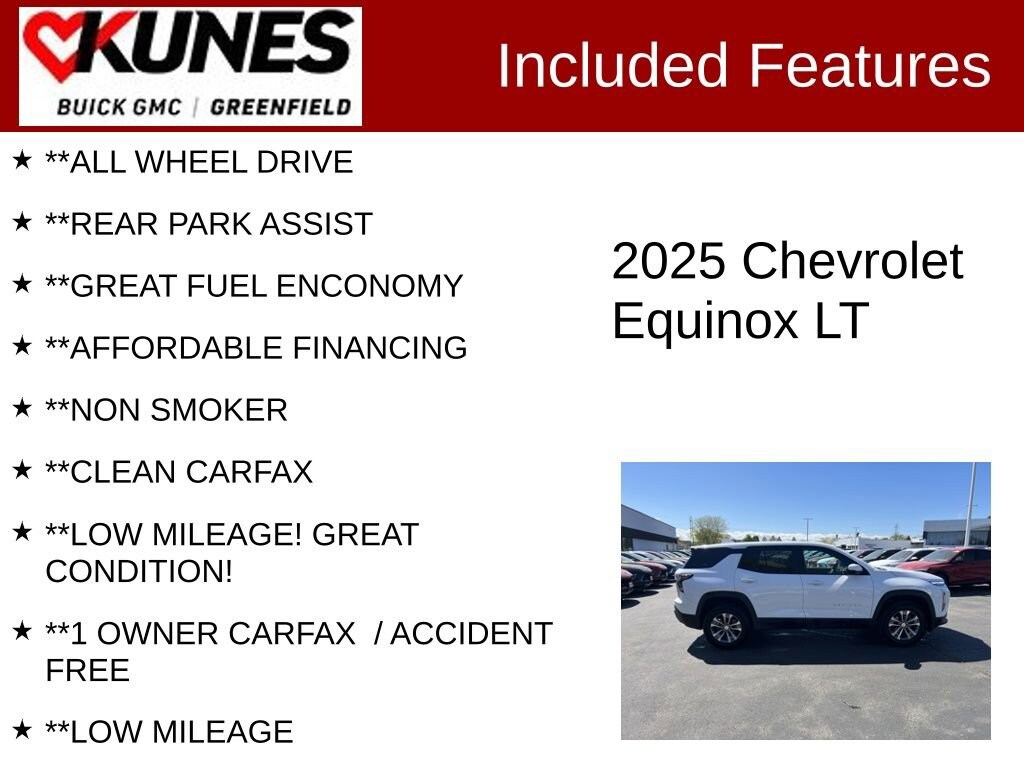Used 2025 Chevrolet Equinox LT SUV