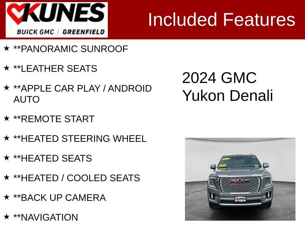 Used 2024 GMC Yukon Denali SUV