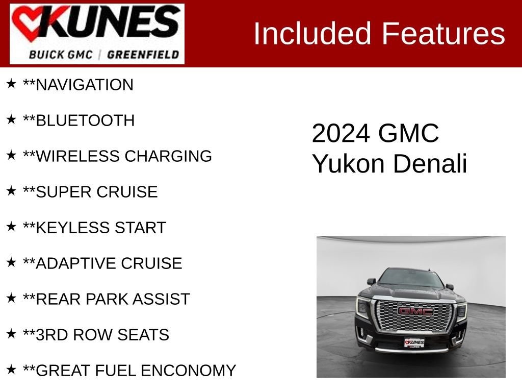 Used 2024 GMC Yukon Denali SUV