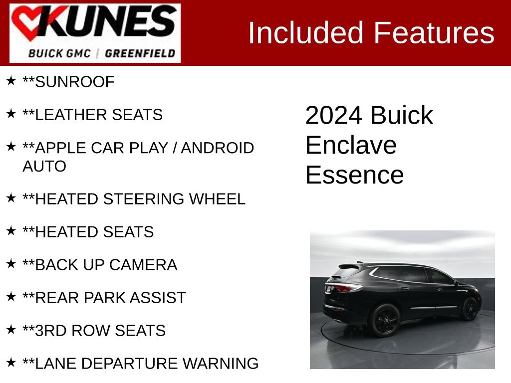 Used 2024 Buick Enclave Essence SUV