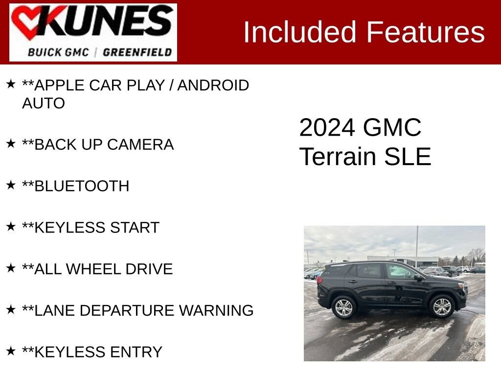 Used 2024 GMC Terrain SLE SUV