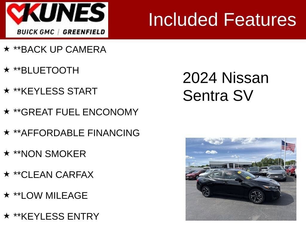 Used 2024 Nissan Sentra SV