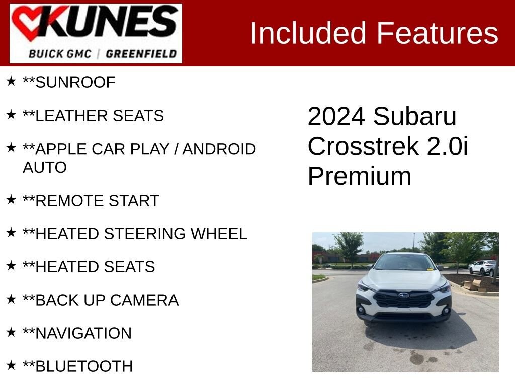Used 2024 Subaru Crosstrek Premium