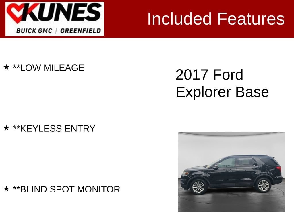 Used 2017 Ford Explorer Base