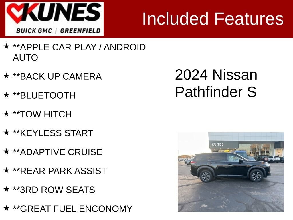 Used 2024 Nissan Pathfinder S