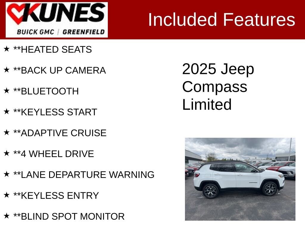 Used 2025 Jeep Compass Limited