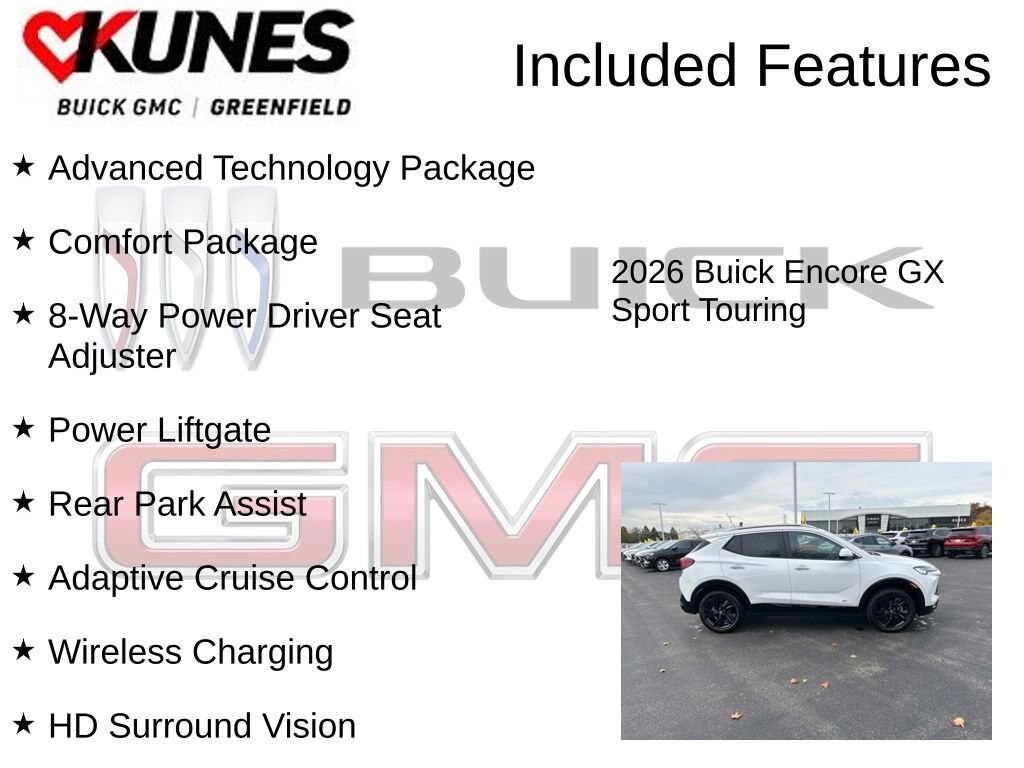 New 2026 Buick Encore GX Sport Touring SUV