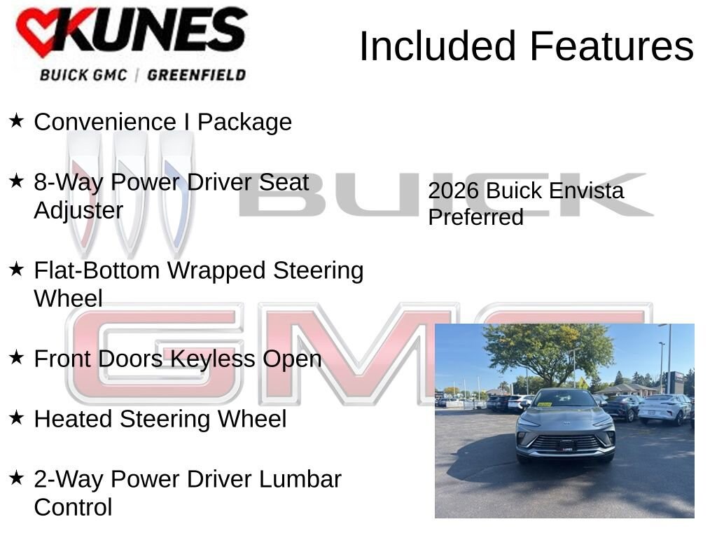New 2026 Buick Envista Preferred SUV