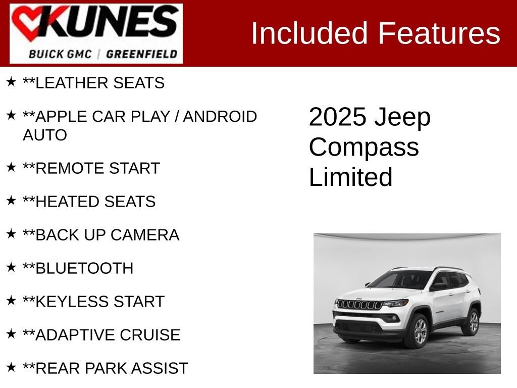 Used 2025 Jeep Compass Limited
