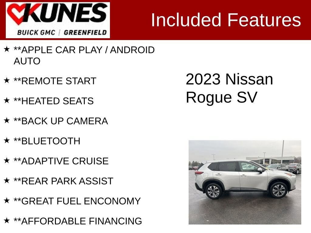 Used 2023 Nissan Rogue SV