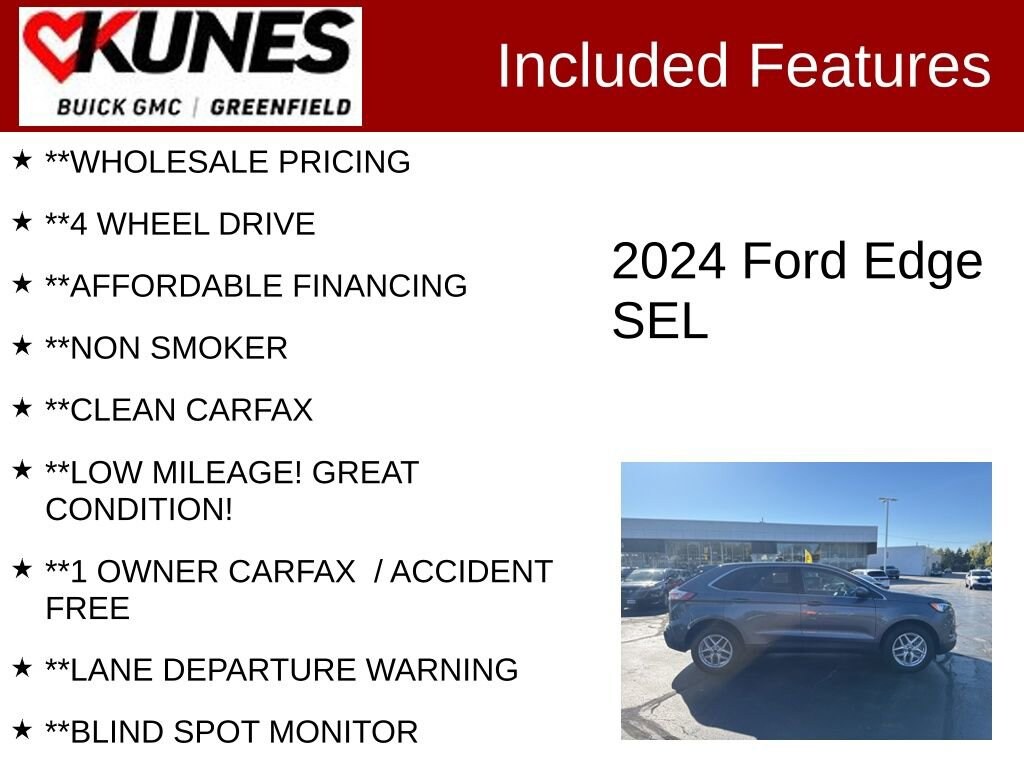 Used 2024 Ford Edge SEL
