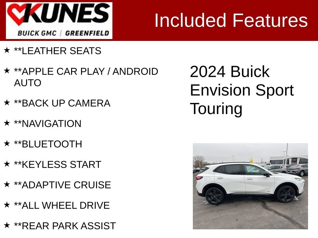 Used 2024 Buick Envision Sport Touring SUV