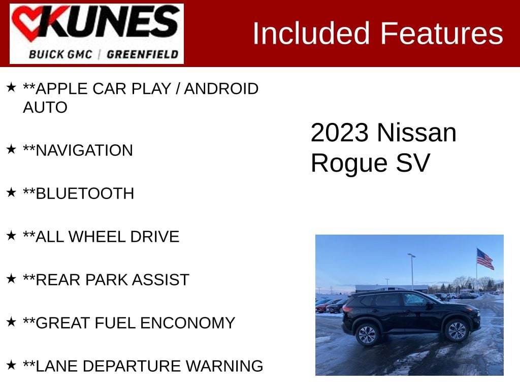 Used 2023 Nissan Rogue SV