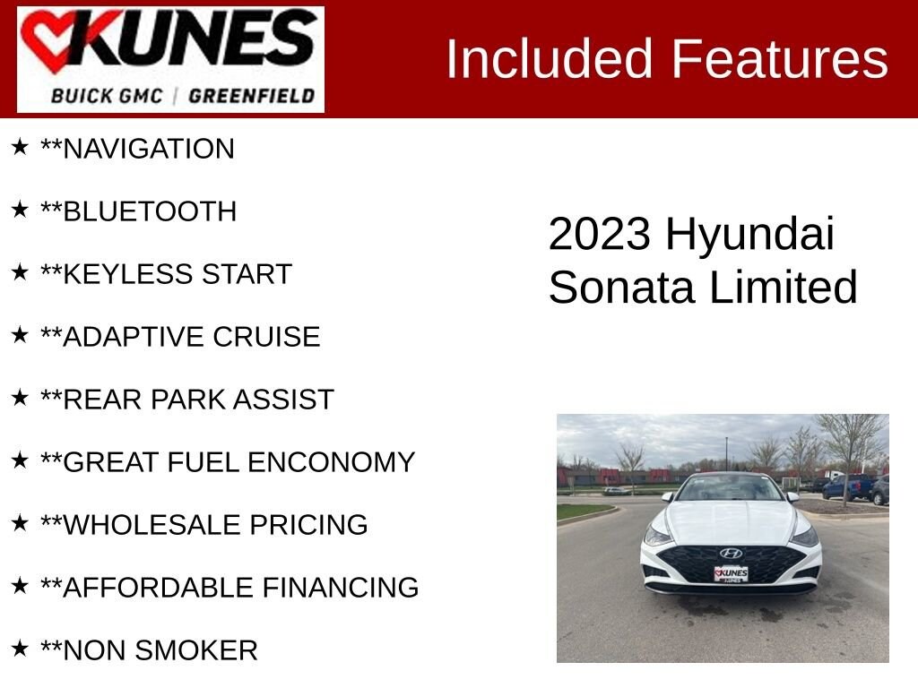 Used 2023 Hyundai Sonata Limited