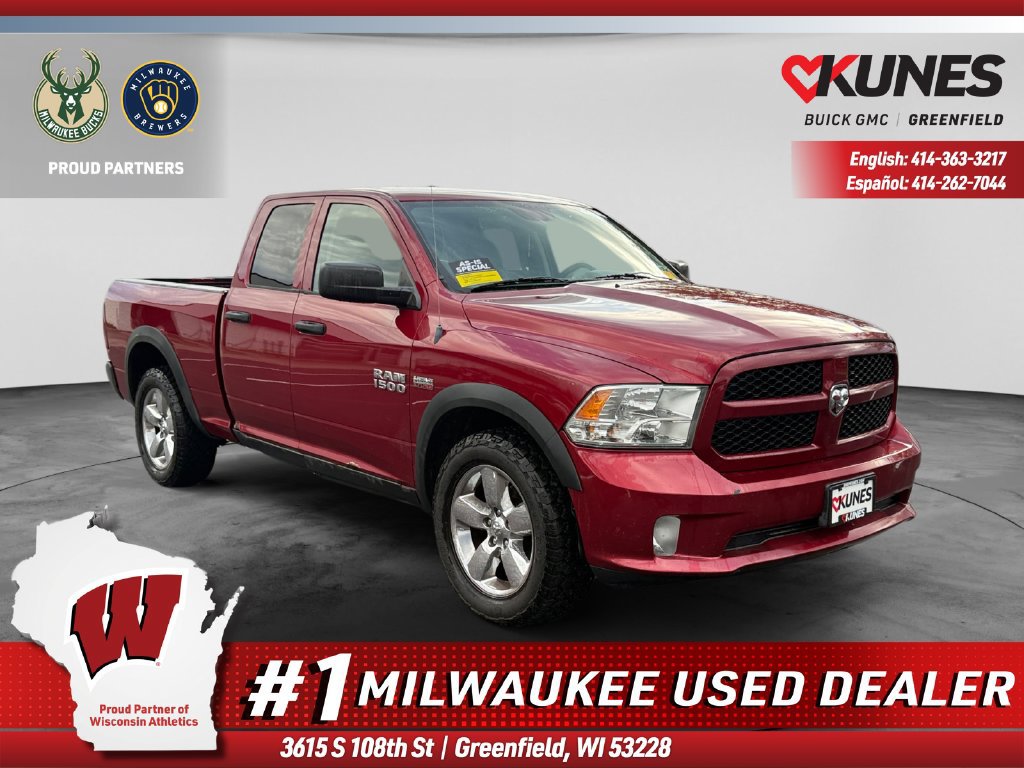 Used 2013 RAM Ram 1500 Pickup Express with VIN 1C6RR7FT2DS647248 for sale in Greenfield, WI
