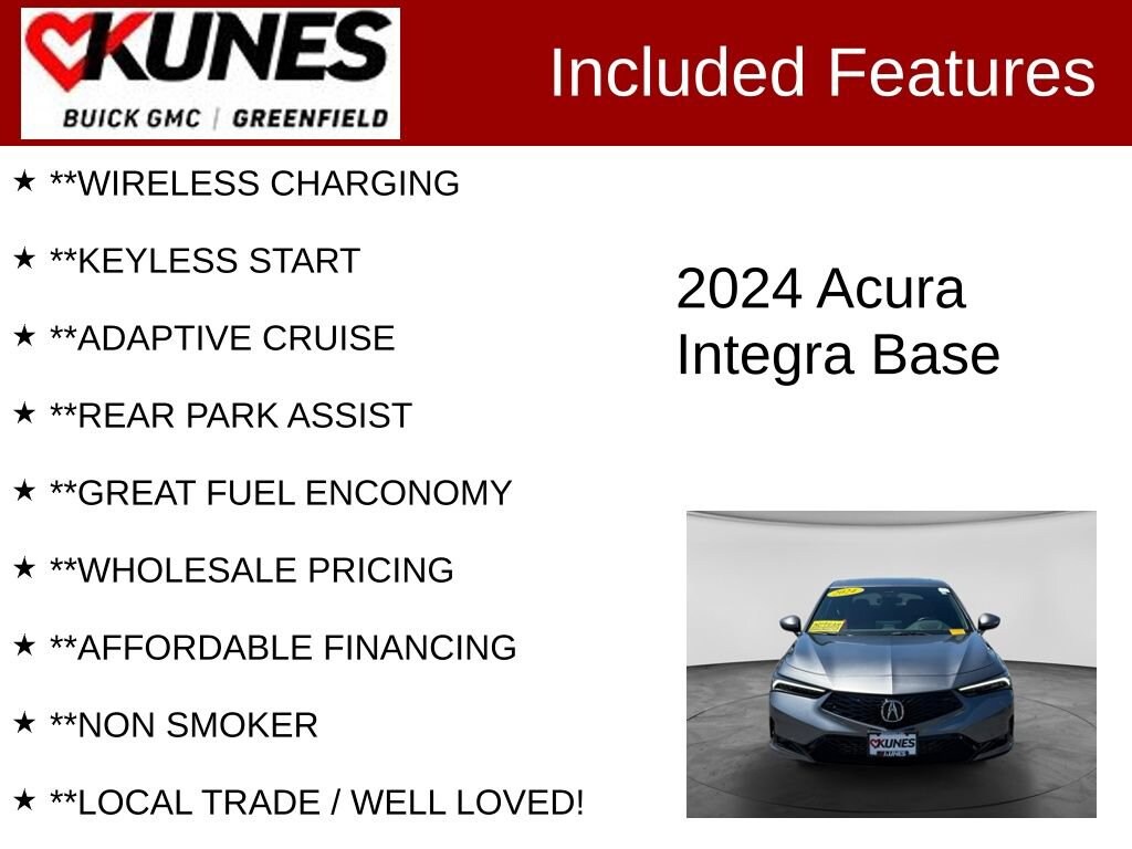 Used 2024 Acura Integra w/A-Spec Technology Package