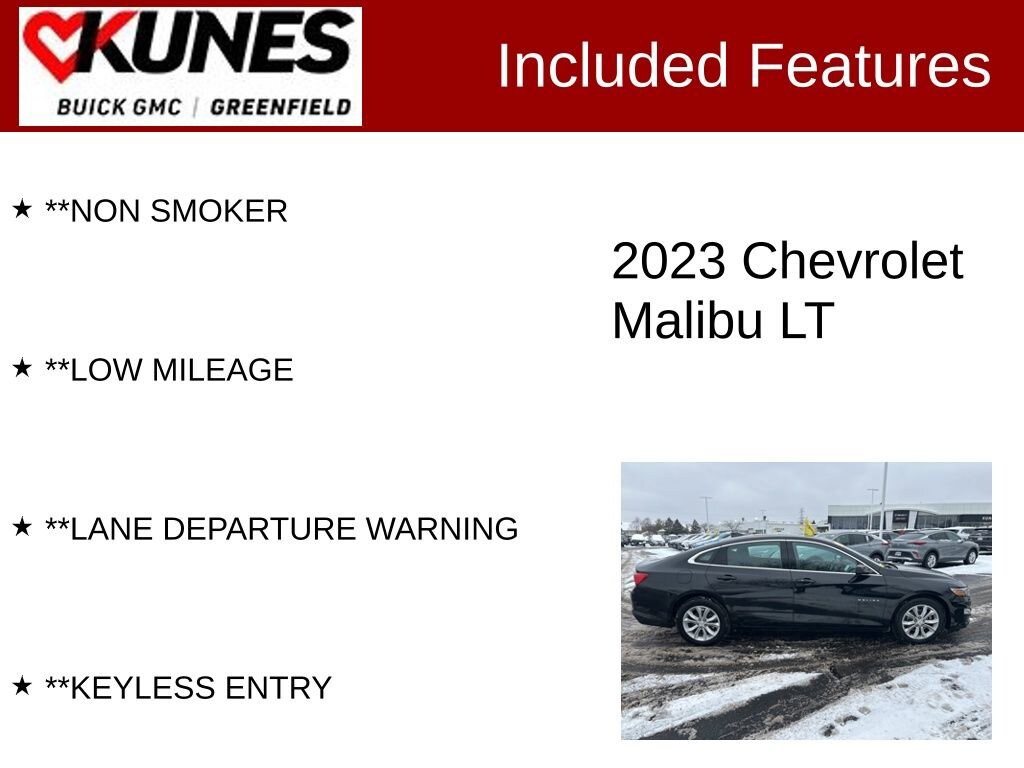 Used 2023 Chevrolet Malibu LT Car
