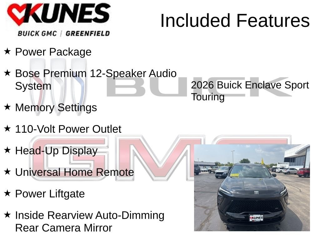 New 2026 Buick Enclave Sport Touring SUV