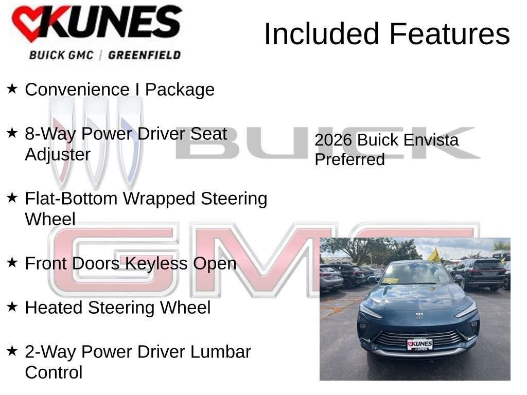 New 2026 Buick Envista Preferred SUV
