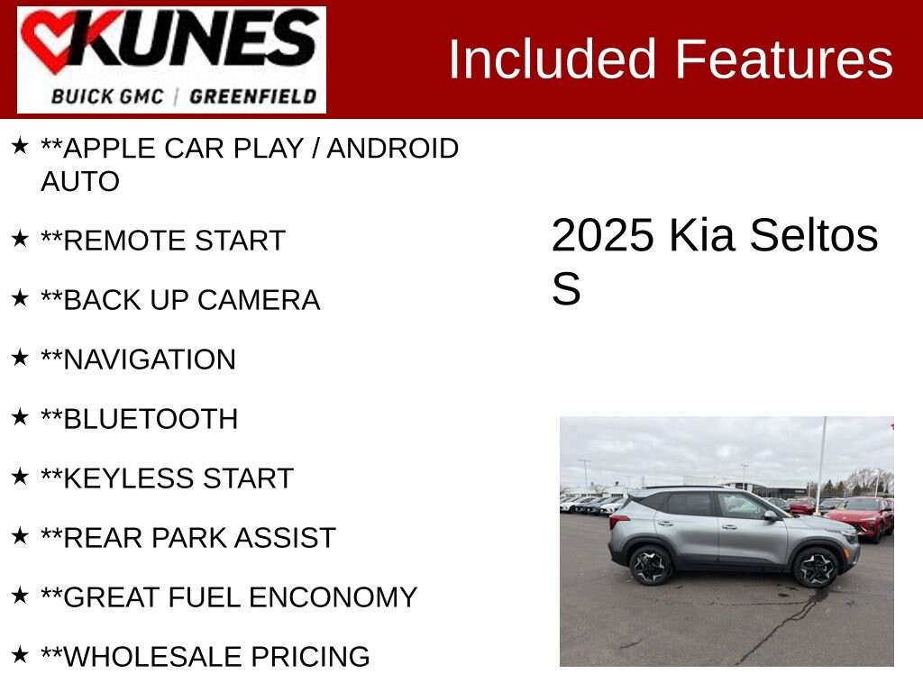 Used 2025 Kia Seltos S