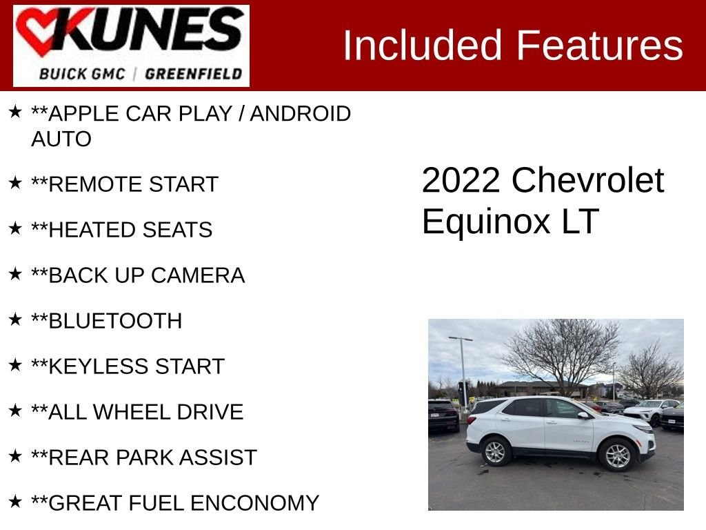 Used 2022 Chevrolet Equinox LT SUV