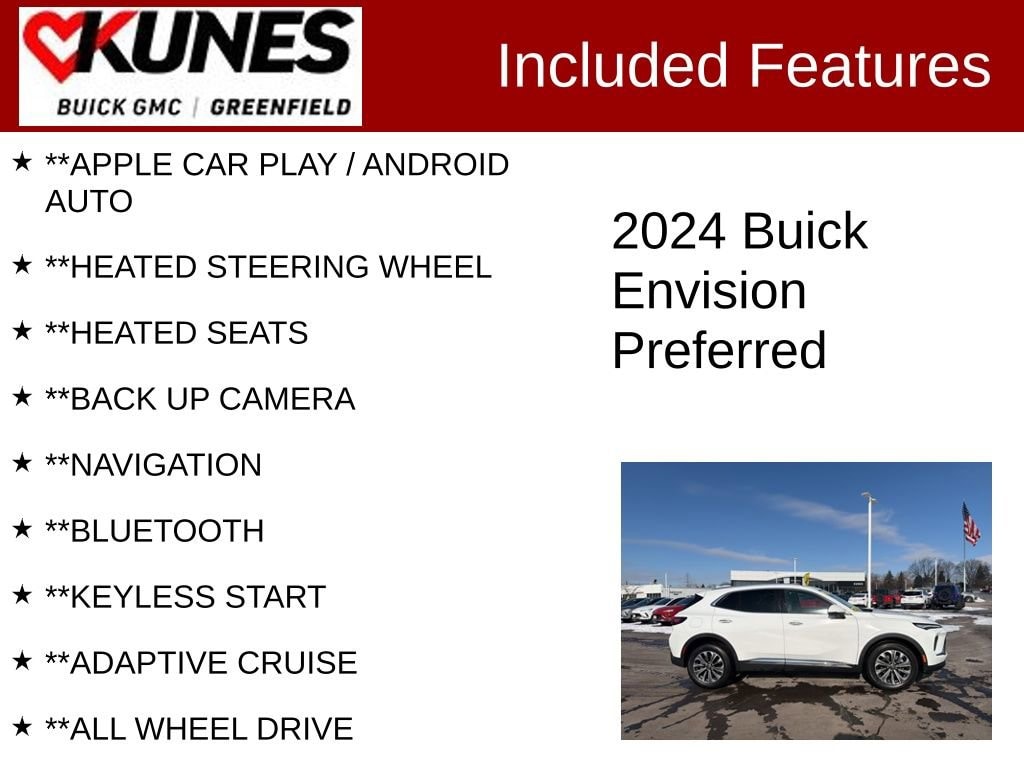 Used 2024 Buick Envision Preferred SUV