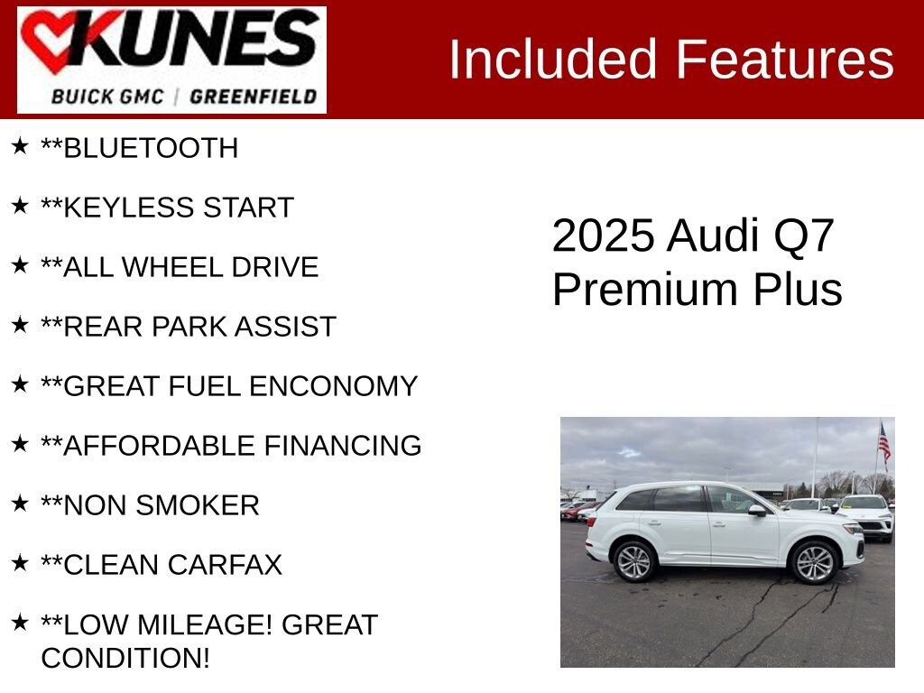 Used 2025 Audi Q7 Premium Plus