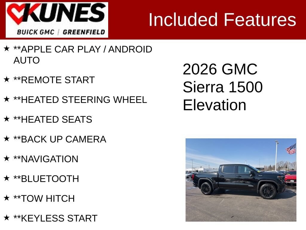 Used 2026 GMC Sierra 1500 Elevation Truck
