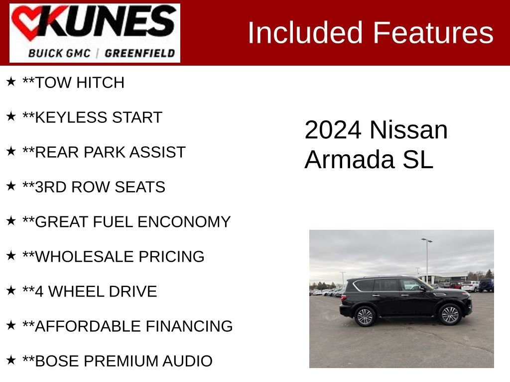 Used 2024 Nissan Armada SL