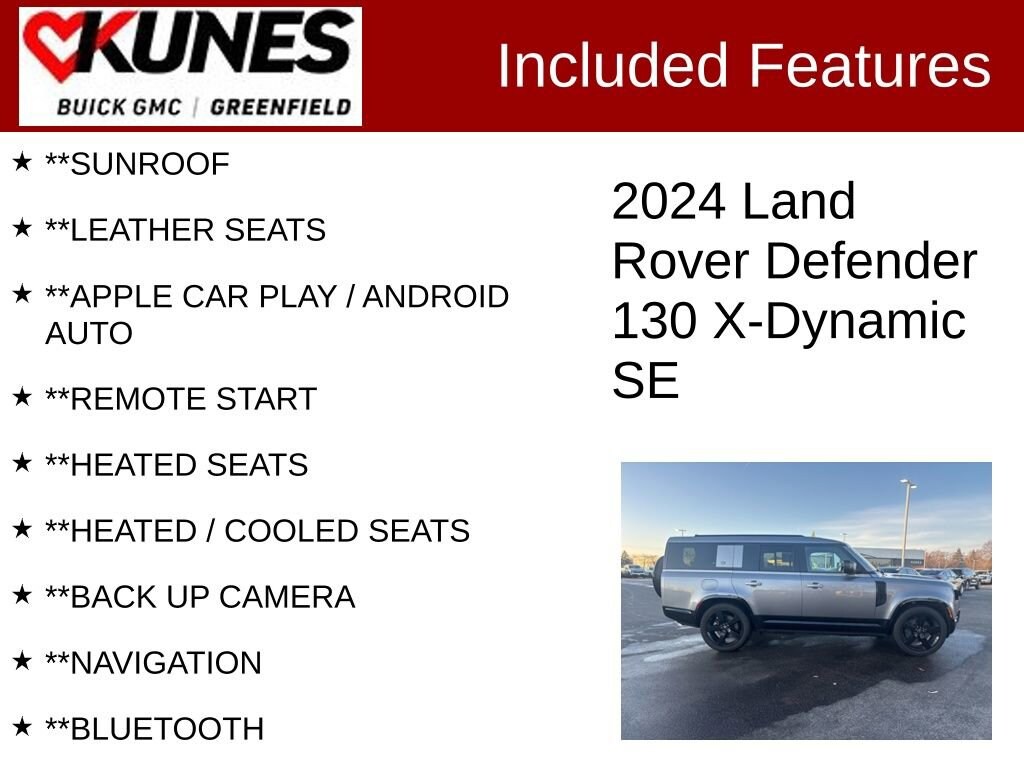 Used 2024 Land Rover Defender X-Dynamic SE