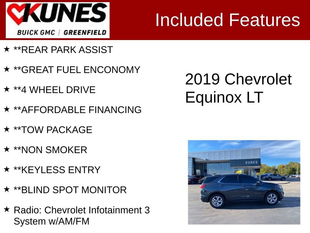 Used 2019 Chevrolet Equinox LT SUV