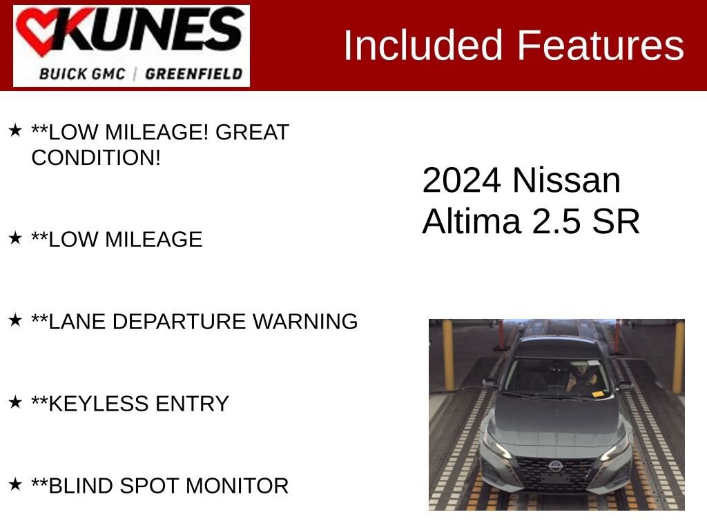 Used 2024 Nissan Altima 2.5 SR