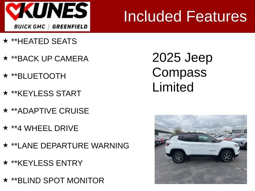 Used 2025 Jeep Compass Limited
