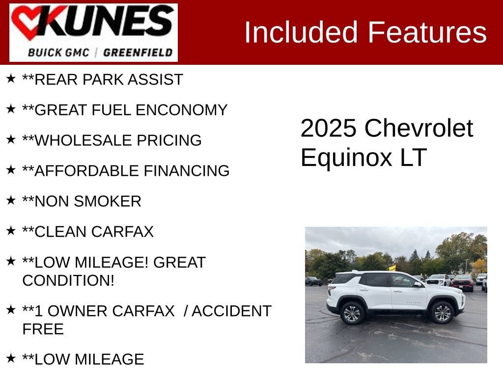 Used 2025 Chevrolet Equinox LT SUV
