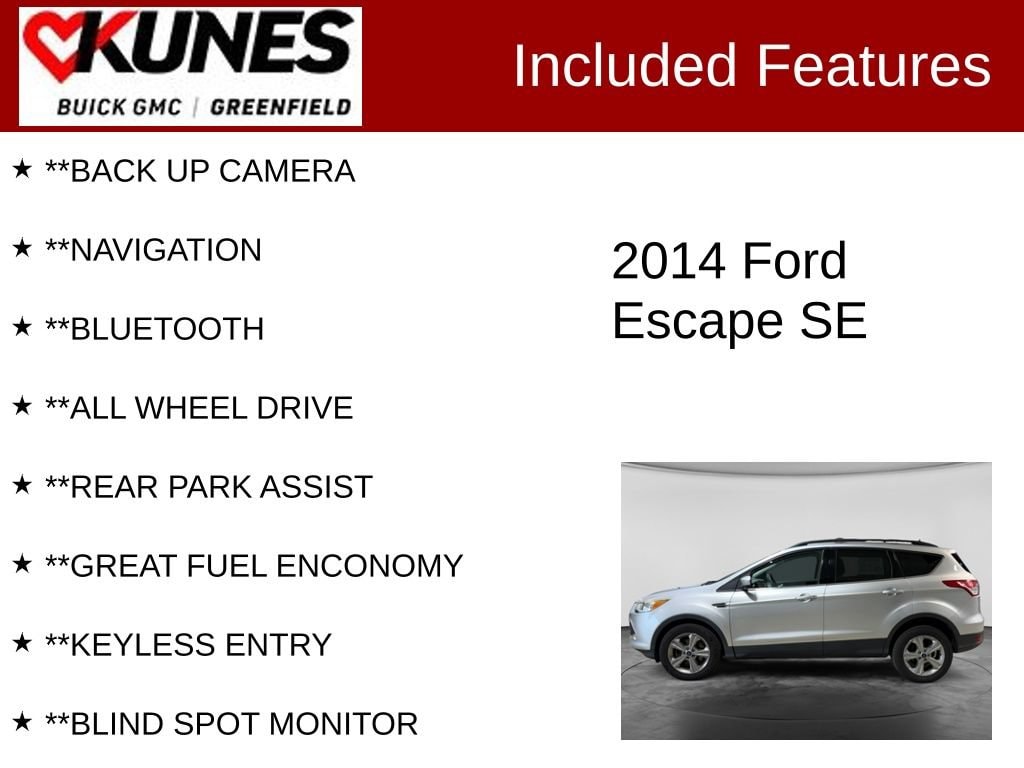 Used 2014 Ford Escape SE
