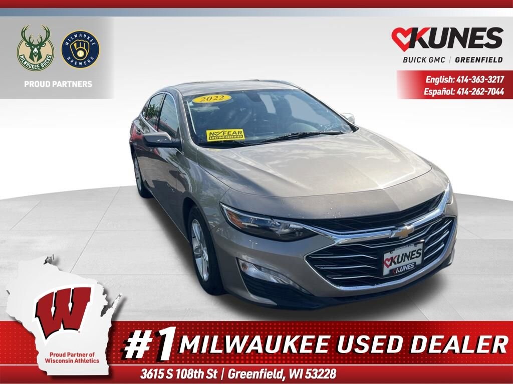 Used 2022 Chevrolet Malibu LT Car