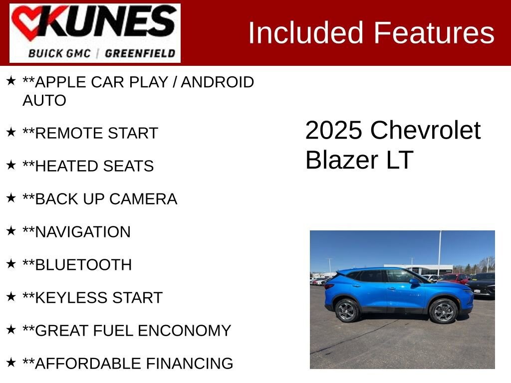 Used 2025 Chevrolet Blazer 2LT SUV