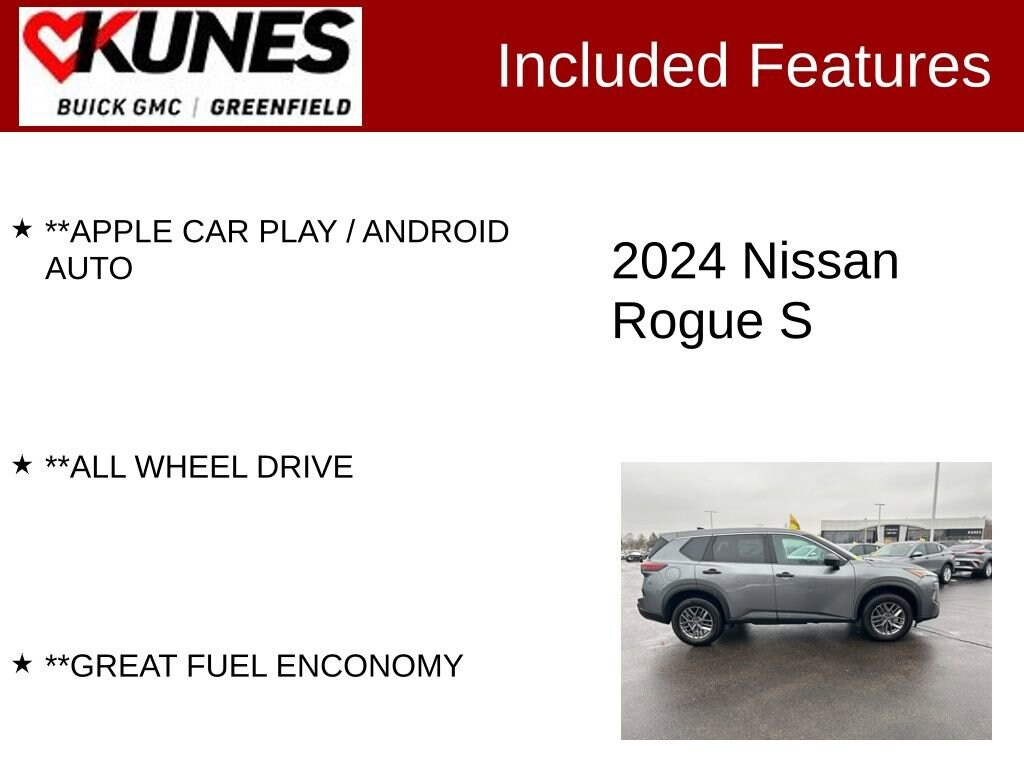 Used 2024 Nissan Rogue S