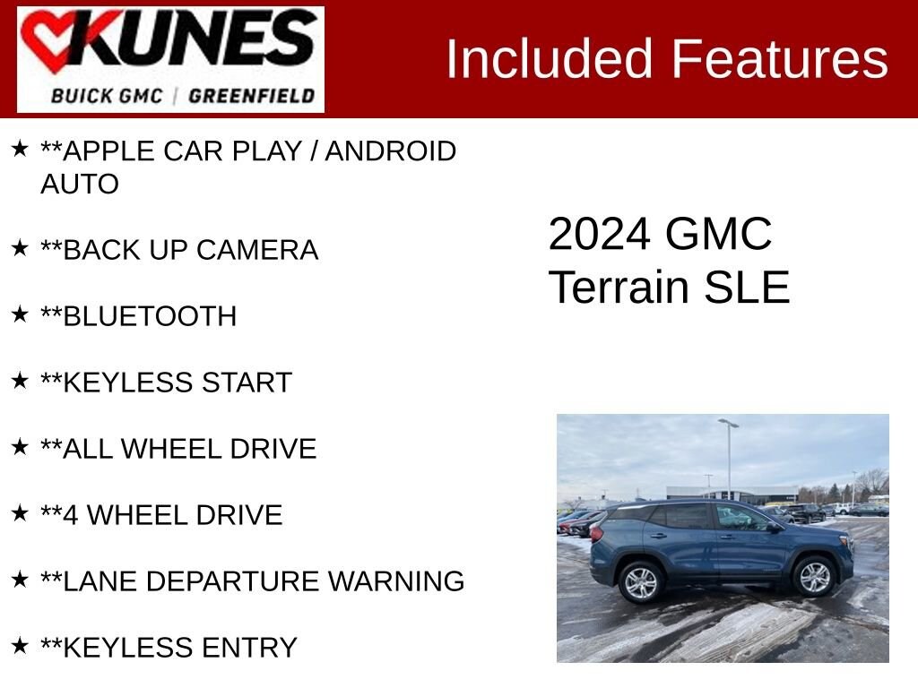 Used 2024 GMC Terrain SLE SUV
