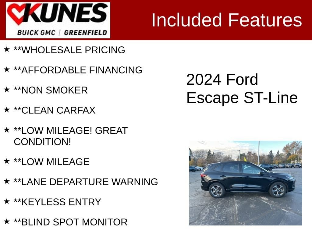 Used 2024 Ford Escape ST-Line