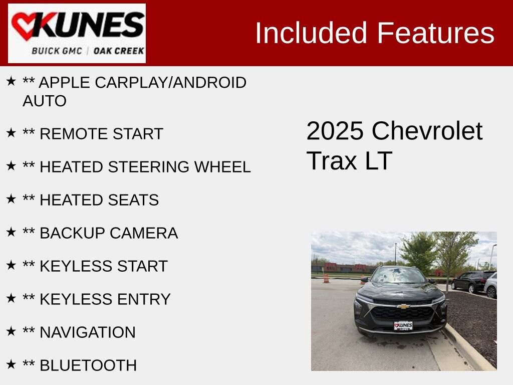 Used 2025 Chevrolet Trax LT SUV