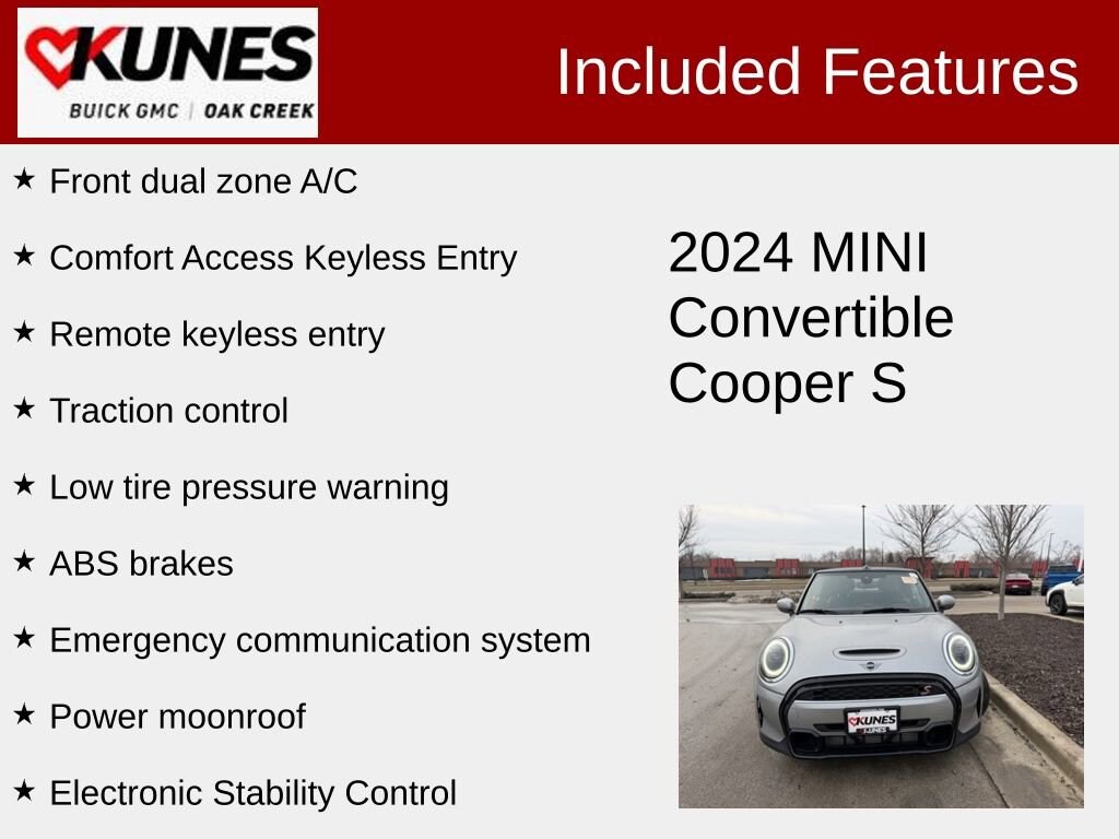 Used 2024 MINI Convertible Cooper S Convertible