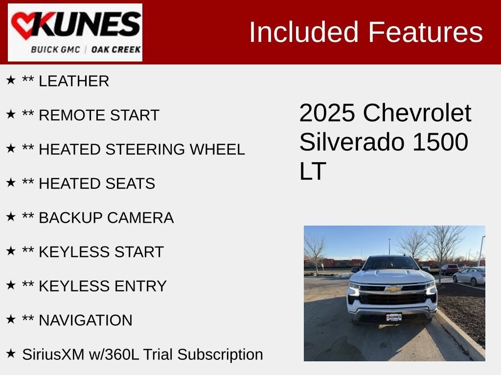 Used 2025 Chevrolet Silverado 1500 LT w/1LT Truck Crew Cab