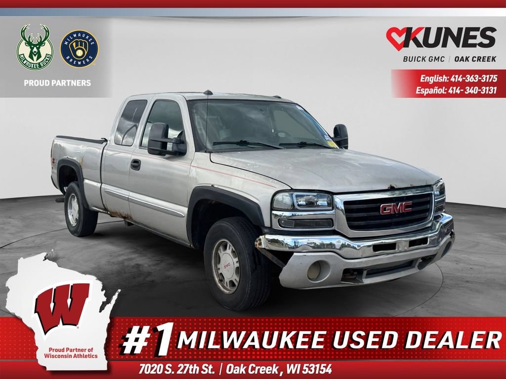 Used 2004 GMC Sierra 1500 SLT with VIN 1GTEK19T24E280435 for sale in Oak Creek, WI