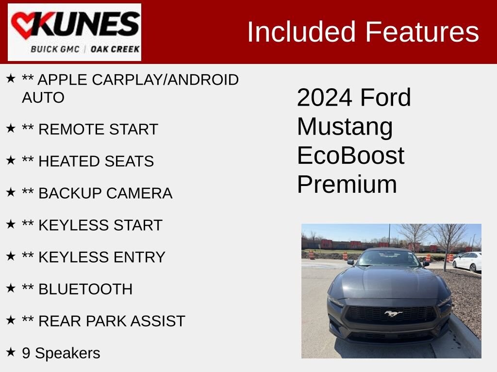 Used 2024 Ford Mustang Convertible