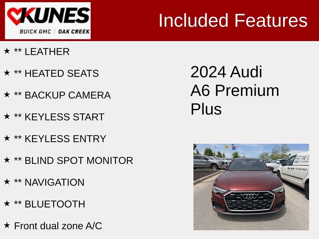 Used 2024 Audi A6 55 Premium Sedan