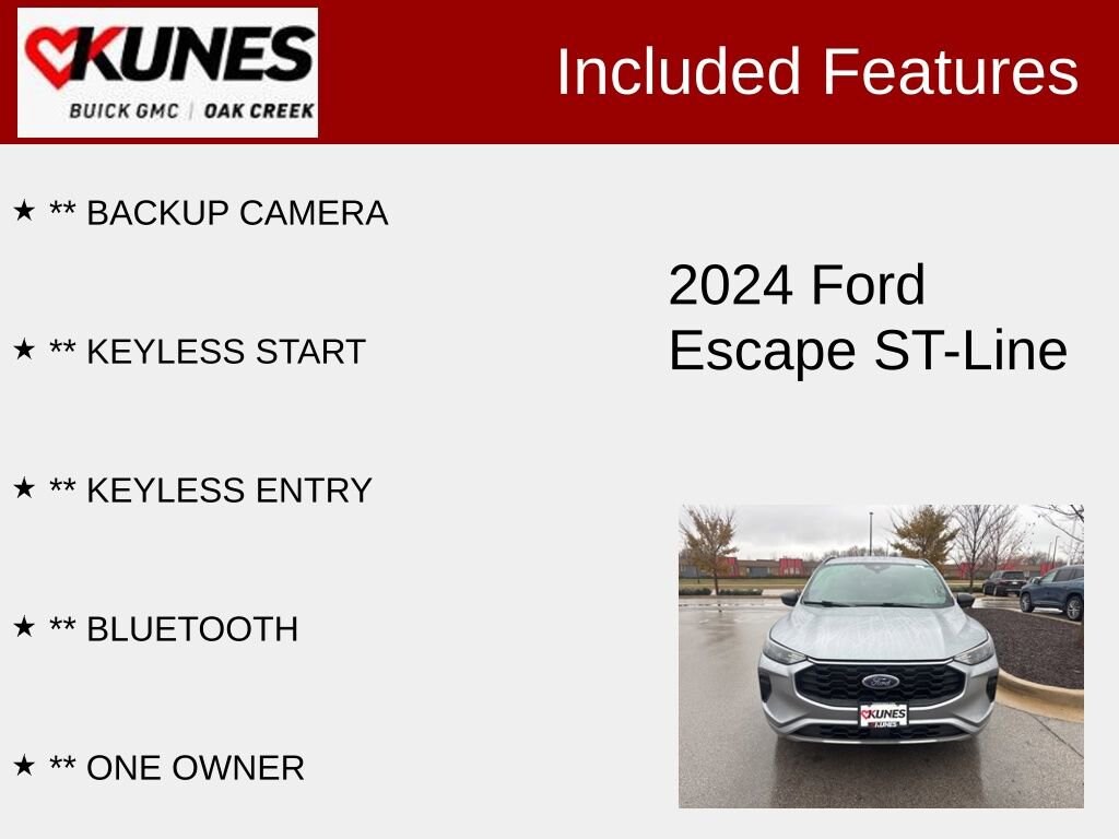 Used 2024 Ford Escape ST-Line SUV