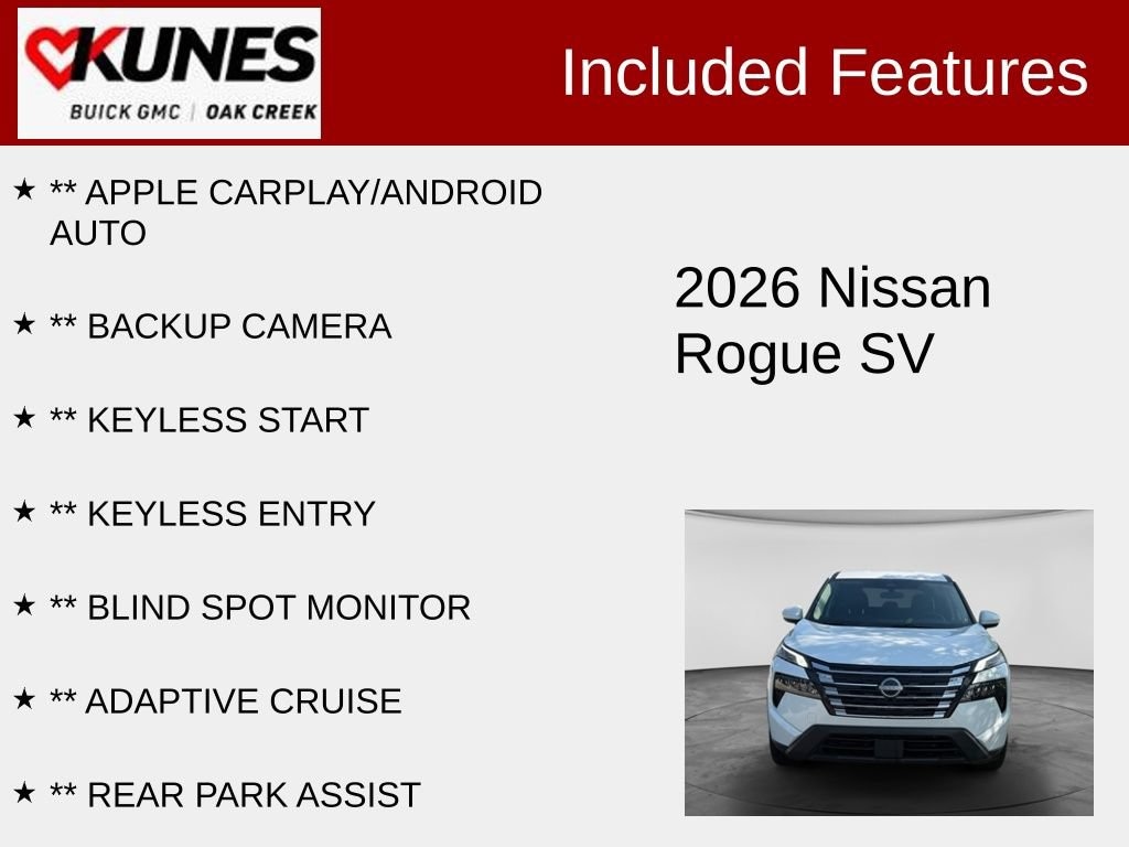 Used 2026 Nissan Rogue SV SUV